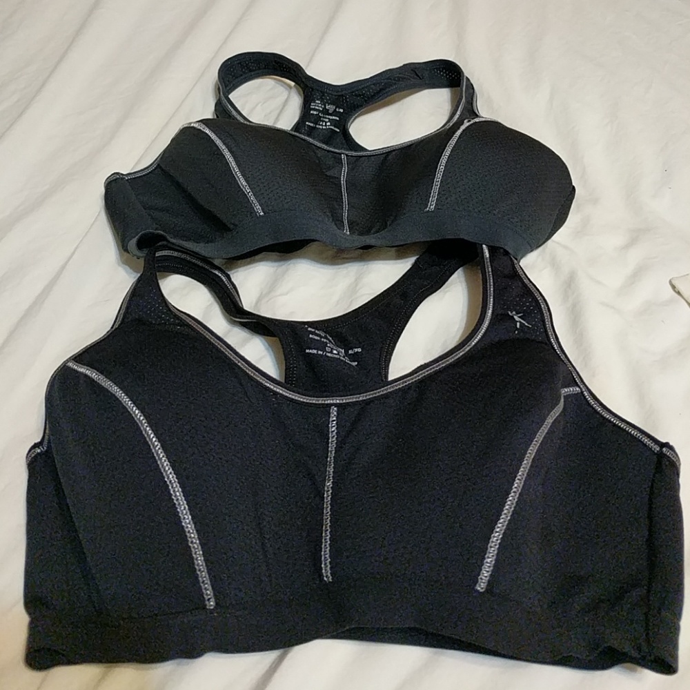 Danskin now extra large sports bras